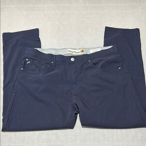 Tailor Vintage Navy Stretch Chinos Men’s Size 36